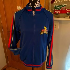 Throwback Power Rangers track jacket retro